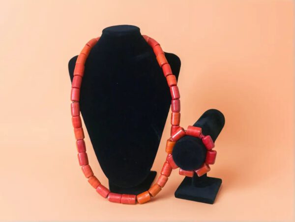 Cultural Coral Bead Set - Image 2